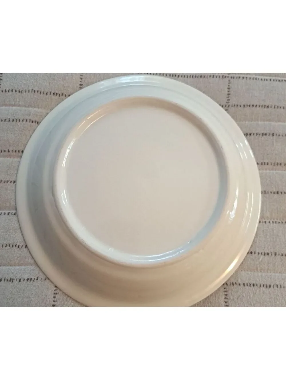 Vintage Universal Potteries Yellow Daisy Ballerina Pattern Pie Plate 9.25